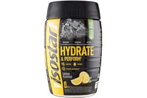 Isostad HYDRATE & PERFORM LIMONE, Preparato in polvere per bevanda isotonica, Con elettroliti e carboidrati selezionati, Ideale per lo sport e l'esercizio fisico prolungato, 400 gr