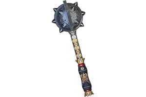 Liontouch Golden Eagle Knight Mace | Medieval Pretend Play Morning Star Foam Toy For Children With Eagle Theme | Safe Weapons & Battle Armour For Kid’s Dress Up & Costumes
