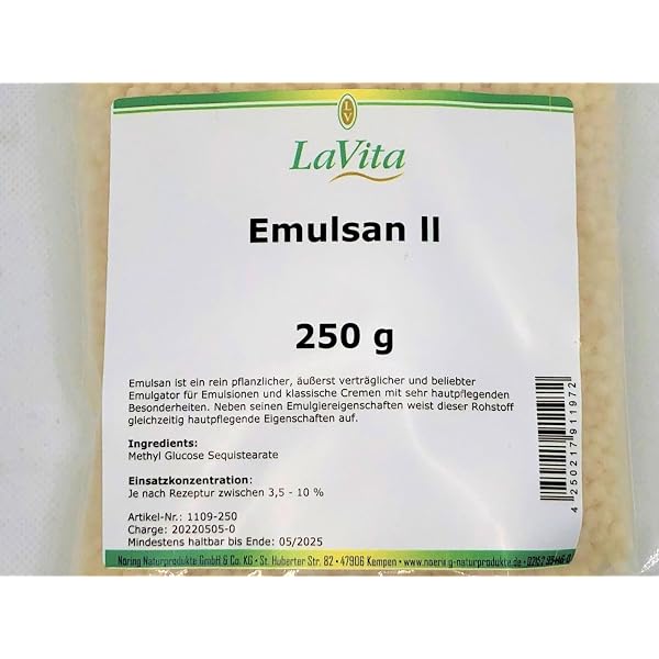 SALA Temulgator – Pflanzlicher Emulgator Für Cremes & Lotionen (250 G)