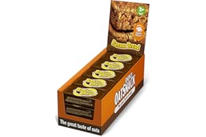 DAVINA OAT SNACK EnergyOatSnack Banana Bread (15x70g) | Kohlenhydrat Energieriegel mit Haferflocken für Sport & Freizeit | Langanhaltende Energie & leckerer Geschmack | Handgemacht & Vegan | Das Original