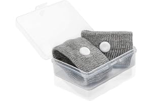 LAVAMED Akupressur Armband gegen Übelkeit (2 Stück) Anti-Übelkeit Armbänder gegen Reise- und Schwangerschaftsübelkeit | Akupressurband | waschbar und wiederverwendbar | für Kinder und Erwachsene | grau