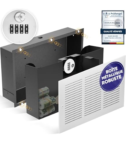 Faux Chargeur Avec Compartiment Secret - Cachette Pour Argent & Bijoux - Coffre Fort Discret Maison & Voyage