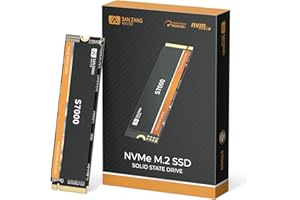 SAN ZANG MASTER SSD 1TB M.2 NVMe, SSD interno para juegos de 1 TB hasta 7000 MB/s de lectura, PCIe Gen4 M.2 2280, disco duro 3D NAND Flash, unidad de estado sólido para PS5 Gaming y portátil, S7000