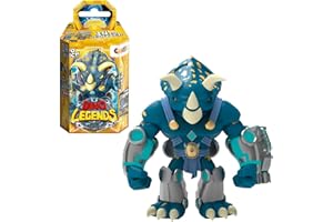 CRAZE Dino Legends - figurki akcji dla dzieci, figurki wojowników dinozaurów do kolekcjonowania i zabawy, z bronią i akcesoriami