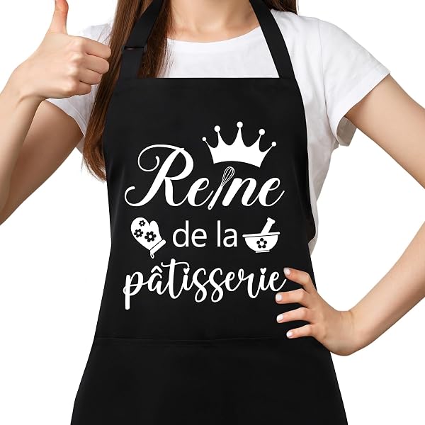 Tablier De Cuisine Imperméable Pour Enfant – Réglable, Avec 2 Poches, Lavable En Machine, Idéal Pour Peinture, BBQ, Pâtisserie Et école