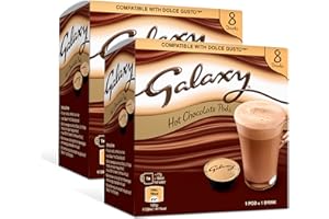 Cafféluxe Galaxy Hot Chocolate Pods | 16 Servings - Dolce Gusto Compatible Capsules