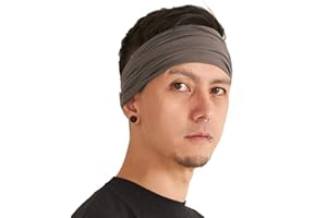 CHARM Japanese Bandana Headbands for Men and Women – Head Bands Runners Fitness Sports