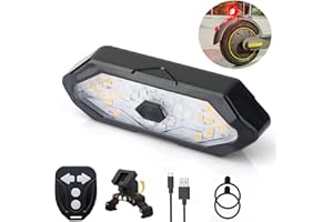 FXINRUIA E Scooter LED Blinker/Rücklicht Roller Blinker mit Fernbedienung Kompatibel mit Max G30 Serie Elektro Scooter Blinker Einstellbare Richtung Blinker ScooterZubehör