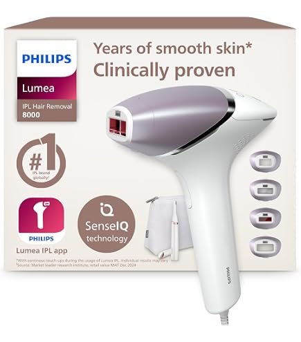 Philips Lumea Advanced IPL Hair Removal Device for Face, Body