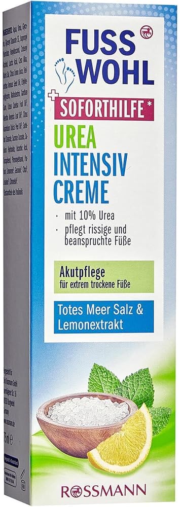Fusswohl Ayak Bakım Kremi, %10 Ürea, Yoğun Nemlendirici, 75 ml