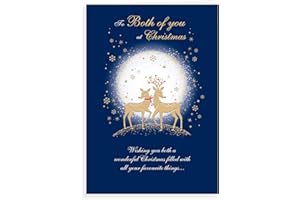Piccadilly Greetings Classic Christmas Card to Both of You - 9 x 6 inches - Regal Publishing, C85467