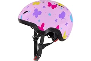 MHJY Fahrradhelm Kinder Jungen und Mädchen, Verstellbarer Kinderhelm 1–3 Jahre Baby, Geeignet für Laufrad, Roller, Skateboard & Fahrrad