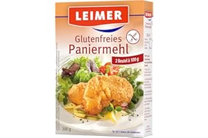 ‎LEIMER Leimer Paniermehl glutenfrei Packung (1 x 200 g)