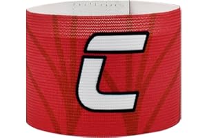 VerteLife Klassische C Kapitänsbinde für Fußball, Unisex Kapitäns Armband Einstellbar Kapitänsbänder Elastisch Kinder & Erwachsene Armbinde Sportmannschaften Zubehör