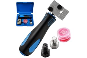 LMYSUFI Strumento di svasatura per tubi del freno, strumento di espansione del tubo da 3/16 di pollice Strumento di svasatura della linea del freno per auto Strumento palmare per tubi del freno