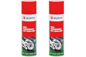 Wurth High Performance Dry Chain Lube- 2 x 500ml Double Pack