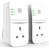 BT Broadband Extender Flex 600 Kit with wired AV600 Powerline and pass-through socket