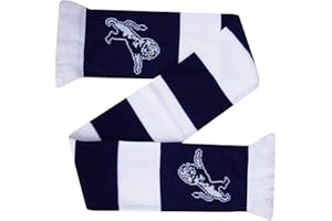 LIAKAI Traditional Design Millwall FC Football Bar Scarf (100% Acrylic)