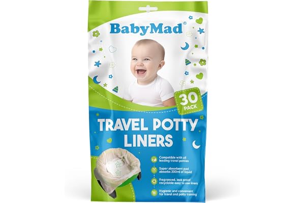 Paquet de 30 doublures de pot jetables, biodégradables et respectueuses de l’environnement pour les voyages