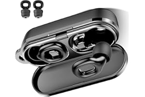 IDE11 Tapones Oidos Ruido Dormir, 35db silicona suave que Tapones Oidos Cancelacion de Ruido, ideales para conciertos, Viajar, trabajo y concentración con 7 Reutilizable tapones oidos XS/S/M/L y Estuche