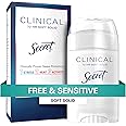 Secret Antiperspirant and Deodorant for Women, Clinical Strength Soft Solid, Sensitive Unscented, 1.6 Oz