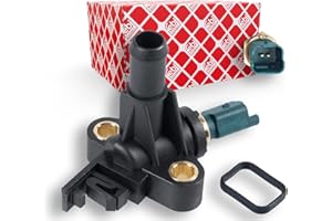 Febi bilstein 106856 - Sensor de temperatura del refrigerante con carcasa (1 unidad)