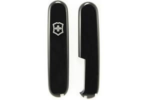 Victorinox Plus Scales - Black with Pen Slot for 91mm Swiss Army Knife handles