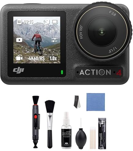 DJI Osmo Action 4 Combo Essenziale - Action Cam 4K/120fps Impermeabile Con Sensore 1/1.3”, Ottime Prestazioni In Poca Luce, Colori 10-bit E D-Log M - Foto 11