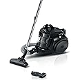 Bosch Series 2 BGS05BA2GB Bagless Cylinder Vacuum Cleaner with Hygienic filter for Hardfloor, Carpet & Car, Compact & Lightweight, 700W, 1.5L, Black