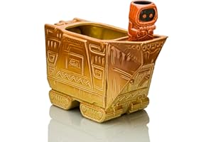 Geeki Tikis Star Wars Sandcrawler Punch Bowl Set with Jawa Mini Muglet