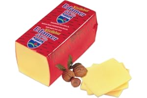 ‎LANDMETZGER SCHIESSL Bayreuther Edamer Käse ca. 500g – Landmetzgerei Schiessl | Fein-milder Schnittkäse aus bayrischer Milch | 40% Fett i. Tr., handwerkliche Herstellung