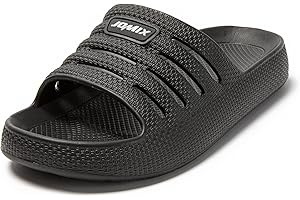 JOMIX Męskie klapki z gumy EVA idealne do morza, basenu, na plażę i do komfortu w łazience
