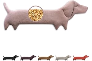 ‎LESCHI LESCHI Wärmekissen für Mikrowelle (52x20 cm), aus 100% Bio Baumwolle und Bio Weizen, Hund Rosa, Körnerkissen, Nackenwärmer ideal als Wärmespender und bei Verspannungen an Nacken Schulter Hals Rücken