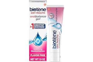 BIOTÈNE Biotene OralBalance Moisturizing Gel Flavor-Free, Alcohol-Free, for Dry Mouth, 1.5 ounce (Packaging May Vary)