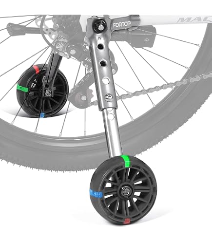 Stabilisateurs Adie EZ Trainer Blancs - Pour Vélos Enfants Roues 12-16 Pouces