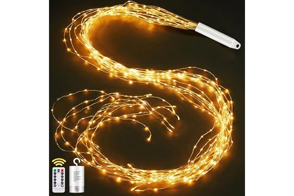 Joycome ljusslinga 2M 200 LED julbelysning med batteri
