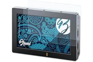 Bruni Schutzfolie kompatibel mit Blackmagic Design Video Assist 4K 7 Inch Folie, glasklare Displayschutzfolie (2X)