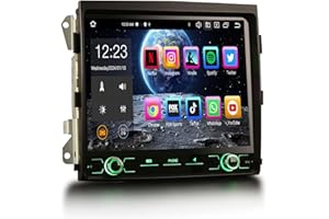 Erisin 8.4" 8-rdzeniowy Radio Samochodowe z systemem Android 12 do Porsche Cayenne 2010-2017 obsługuje GPS Stereo Bezprzewodowy CarPlay Android Auto DSP Bluetooth 5.0 A2DP WiFi DAB+ 4GB RAM+64GB ROM