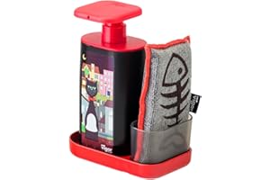 Vigar Felix Sink Caddy 3 Pieces Set, Nylon, ABS, Polyurethane, Multi Colour, One Size