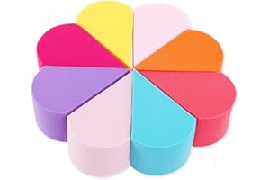 Sibba 8 szt. pędzli do makijażu blender kosmetyczny podkład do twarzy makijaż twarz nos oczy konturowanie pudru pokrycie mieszanie korektor kreacje zestaw narzędzi kosmetycznych