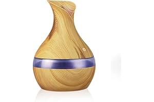 MU LIN Umidificatore Idratante e Nebulizzante, 300ml, RGB Luce LED 7 Colori, Funzionamento Silenzioso, Camera da Letto, Soggiorno