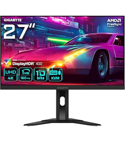 GIGABYTE M27Q X 27-calowy monitor gamingowy KVM 240 Hz 1440P