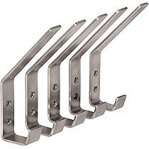 GEDOTEC CROCHET POUR Manteau Crochet De Vestiaire Inox Patères 135 X 20