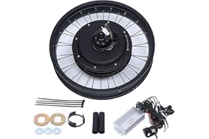 SENDERPICK Kit de conversión para bicicleta eléctrica de 20 pulgadas, 48 V, 1000 W, rueda trasera, motor trasero, motor de tracción trasera