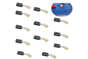 Zaky 12 Stück Motor Kohlebürsten für Elektromotoren Ersatzteilreparatur 13 mm x 8 mm x 5 mm/ 15 mm x 8 mm x 5 mm (13mm x 8mm x 5mm)