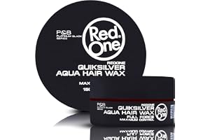 RedOne Hair Styling Aqua Wax Grey 150 ml | Fast grepp | Hårgelvax | Ultra Hold | Hårvax för män och kvinnor