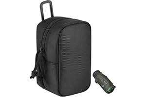 Xxerciz Monocular Telescope Case Compatible with Vortex Optics Solo Monocular 8x36 &10x36, Portable Travel Protective Carrying Storage Bag for Hunting Camping Hiking, Case Only