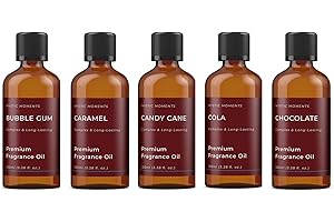 MYSTIC MOMENTS Pack de démarrage d'huile parfumée - Sweet Shop - 5 x 100ml