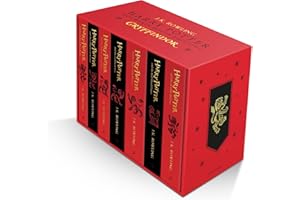 Harry Potter Gryffindor House Editions Paperback Box Set: 1-7