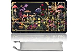 MTG Spielmatte MTG PlayMat -60cm x 35cm, Originalkunst, rutschfeste TCG Spielmatte mit Gummiboden und genähten Kanten, Commander TCG Rollbar & Faltbare Kartenmatte (with Zone,mtg48-5)